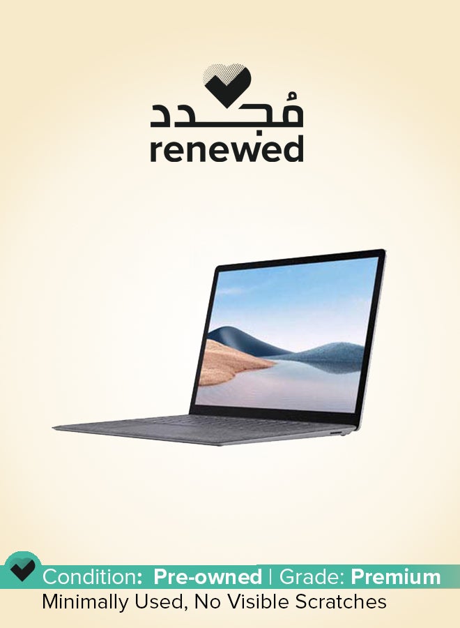 Microsoft Renewed - Surface Laptop 4  Laptop With 13.5-Inch UHD Display,Intel Core i7-1185G7 Processor/Quad Core/11th Gen/16GB RAM/512GB SSD/Intel Iris XE Graphics/Windows 10 Pro English Silver - Image 1