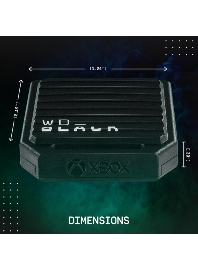WD 2TB C50 Storage Expansion Card, Officially Licensed for Xbox – Quick Resume, Plug And Play, NVMe SSD Expansion for Xbox Series X|S Gaming Consoles - WDBMPH0020BNC-WCSN 512 GB - Image 3