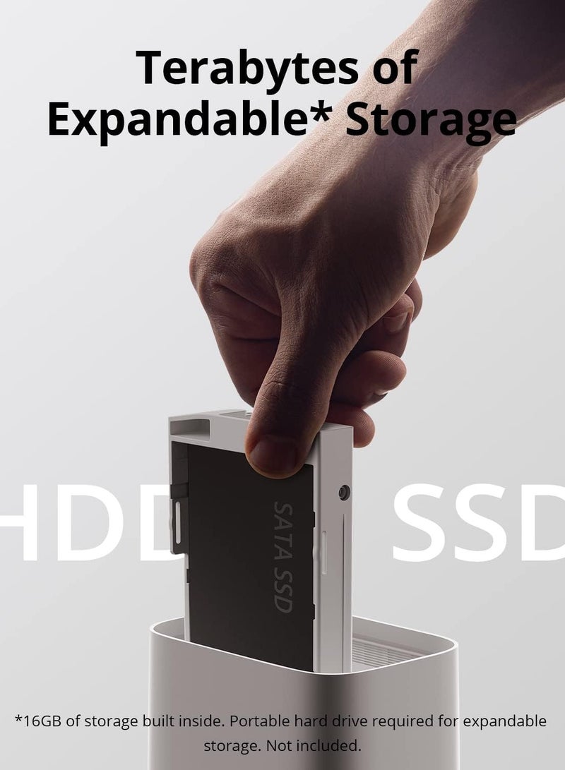 eufy Security HomeBase 3 S380 Security Camera, Toll-Free Use, Expandable Memory,  Security Compatibility, Military Standard Encryption White - Image 3