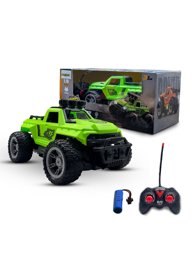 مايتويز سيارة التحكم عن بعد Mytoys 1/16 مع ضوء 4CH على الطرق الوعرة RC 40MHz - Image 2