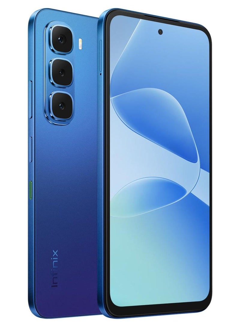 Infinix Hot 60i Dual SIM Shadow Blue 6+6GB RAM 128GB 4G - Middle East Version - Image 1