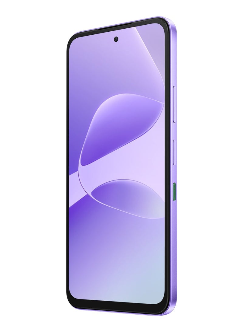 Infinix Hot 60i Dual SIM Soul Eye Purple 8+8GB RAM 256GB 4G - Middle East Version - Image 4