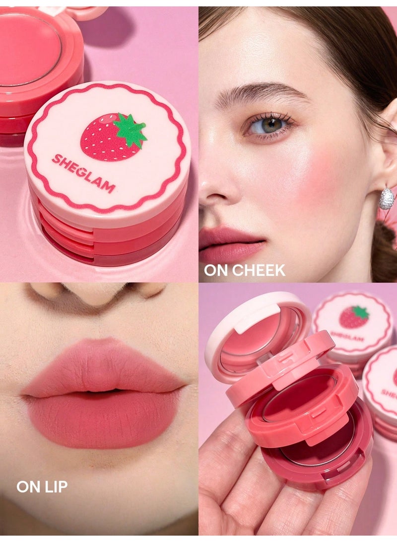 Strawberry Whirl Cheek & Lip Cream Stack Strawberry