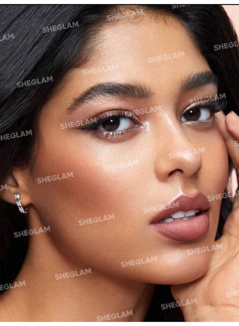 SHEGLAM Big N' Bright Eye Pencil-Rosé Highlighter Pen Shimmer Multi-Use Pigment Glow Face Makeup Rosé - Image 3