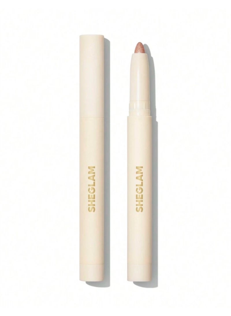 SHEGLAM Big N' Bright Eye Pencil-Rosé Highlighter Pen Shimmer Multi-Use Pigment Glow Face Makeup Rosé - Image 5