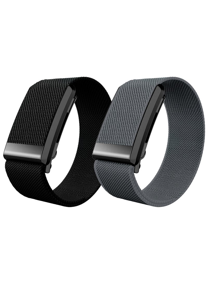 MARGOUN 2Packs Premium Adjustable Nylon Strap for WHOOP 5 – Lightweight & Breathable Replacement Band Multicolour-4 - Image 2