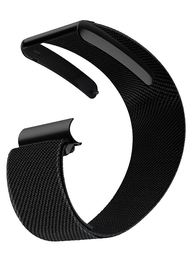 مارجون Premium Adjustable Nylon Strap for WHOOP 5 – Lightweight & Breathable Replacement Band black - Image 1