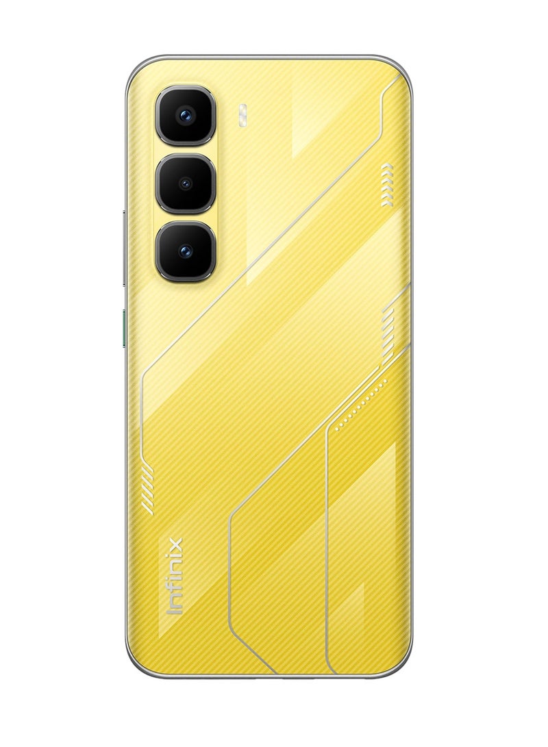 إنفينيكس هوت 60 برو + شريحة مزدوجة أصفر صوتي 8+8 جيجابايت رام 256 جيجابايت 4G - نسخة الشرق الأوسط - Image 2