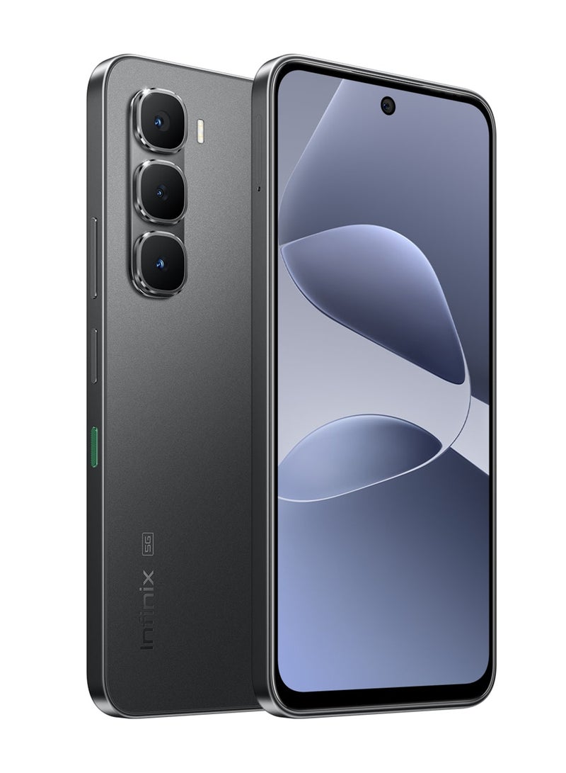 Infinix Hot 60 Dual SIM Sleek Black 6+6GB RAM 128GB 5G - Middle East Version - Image 3