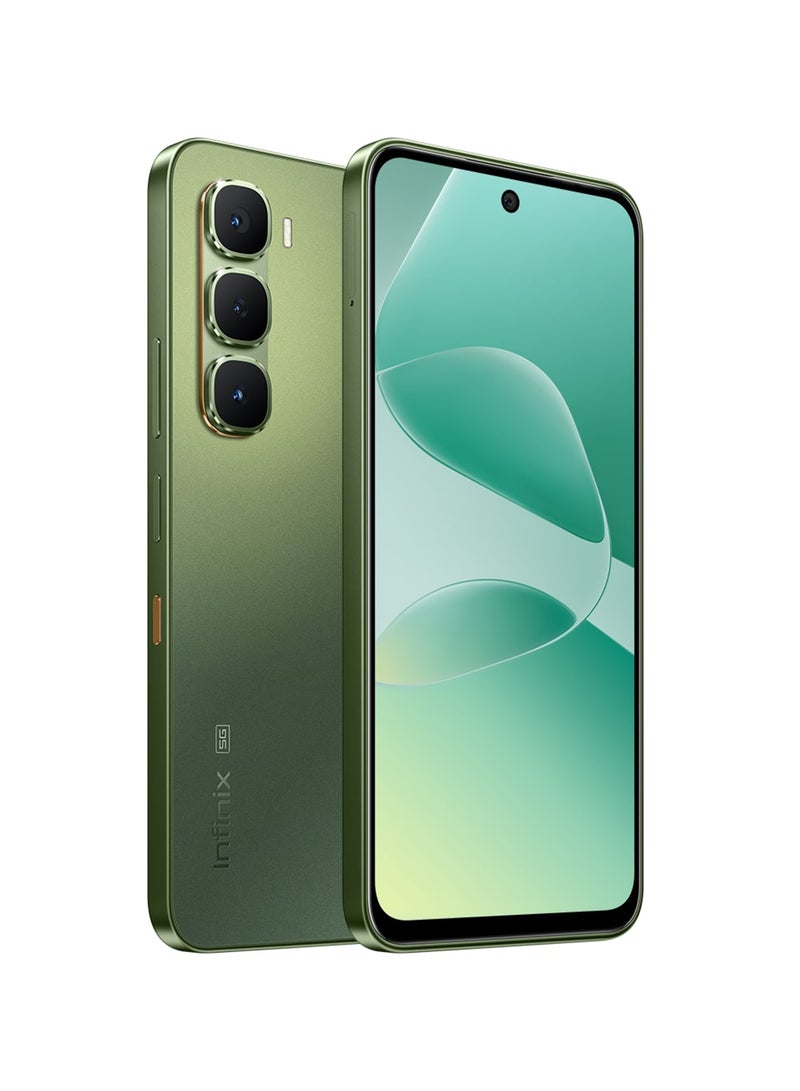 Infinix Hot 60 Dual SIM Tundra Green 6+6GB RAM 128GB 5G - Middle East Version - Image 3