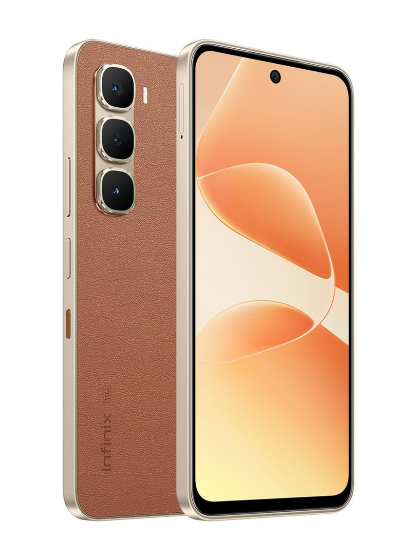 إنفينيكس هوت 60 ثنائي الشريحة كراميل جلو 6+6 جيجابايت رام 128 جيجابايت 5G - نسخة الشرق الأوسط - Image 3