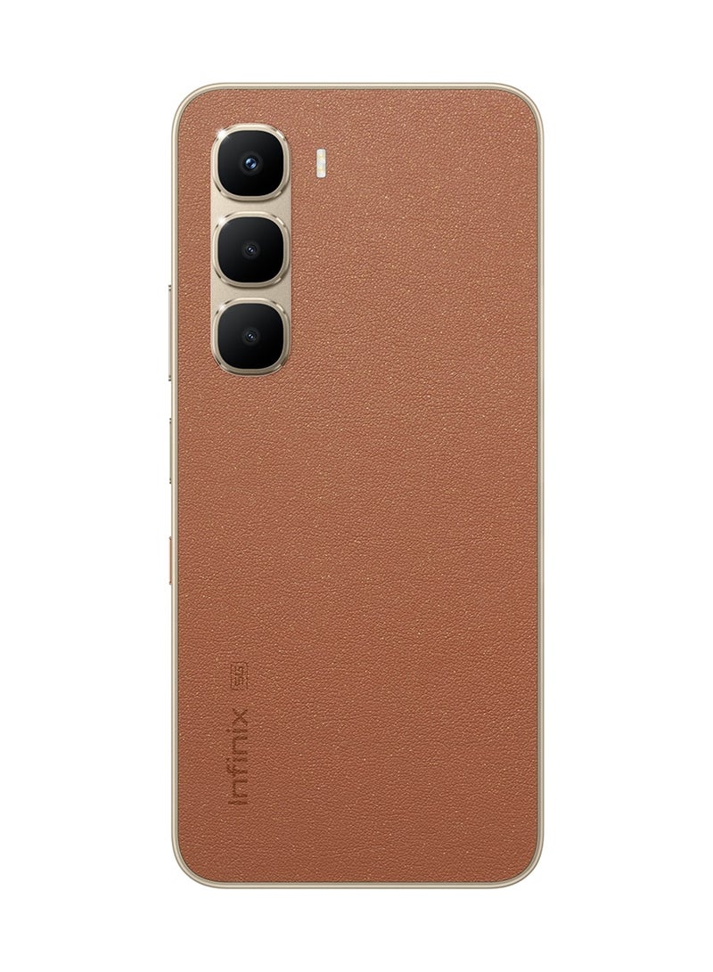 إنفينيكس هوت 60 ثنائي الشريحة كراميل جلو 6+6 جيجابايت رام 128 جيجابايت 5G - نسخة الشرق الأوسط - Image 2