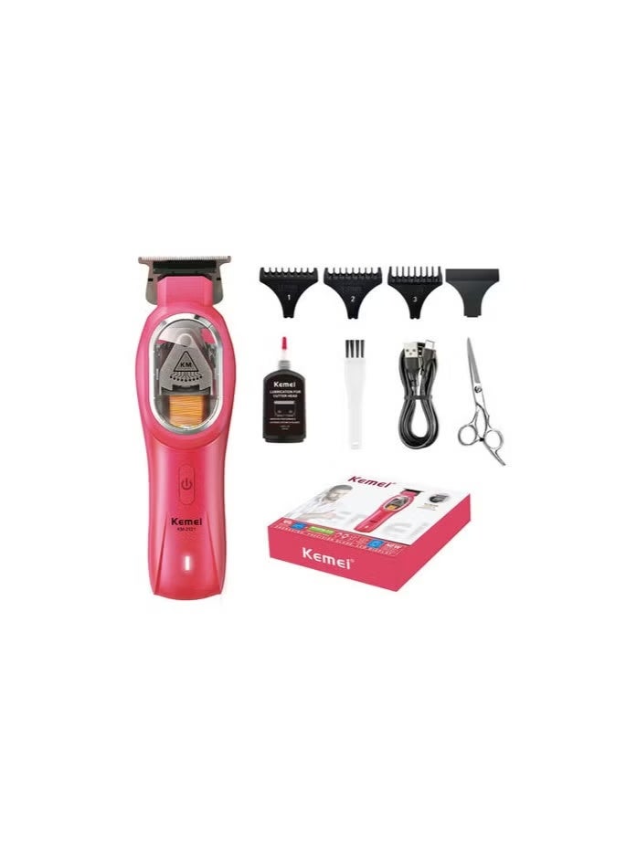 كيمي KM-2120 Salon Cordless Electric Hair Clipper Men Hair Trimmers Shavers And Trimmers Men For Barber Multicolor Multicolour - Image 2