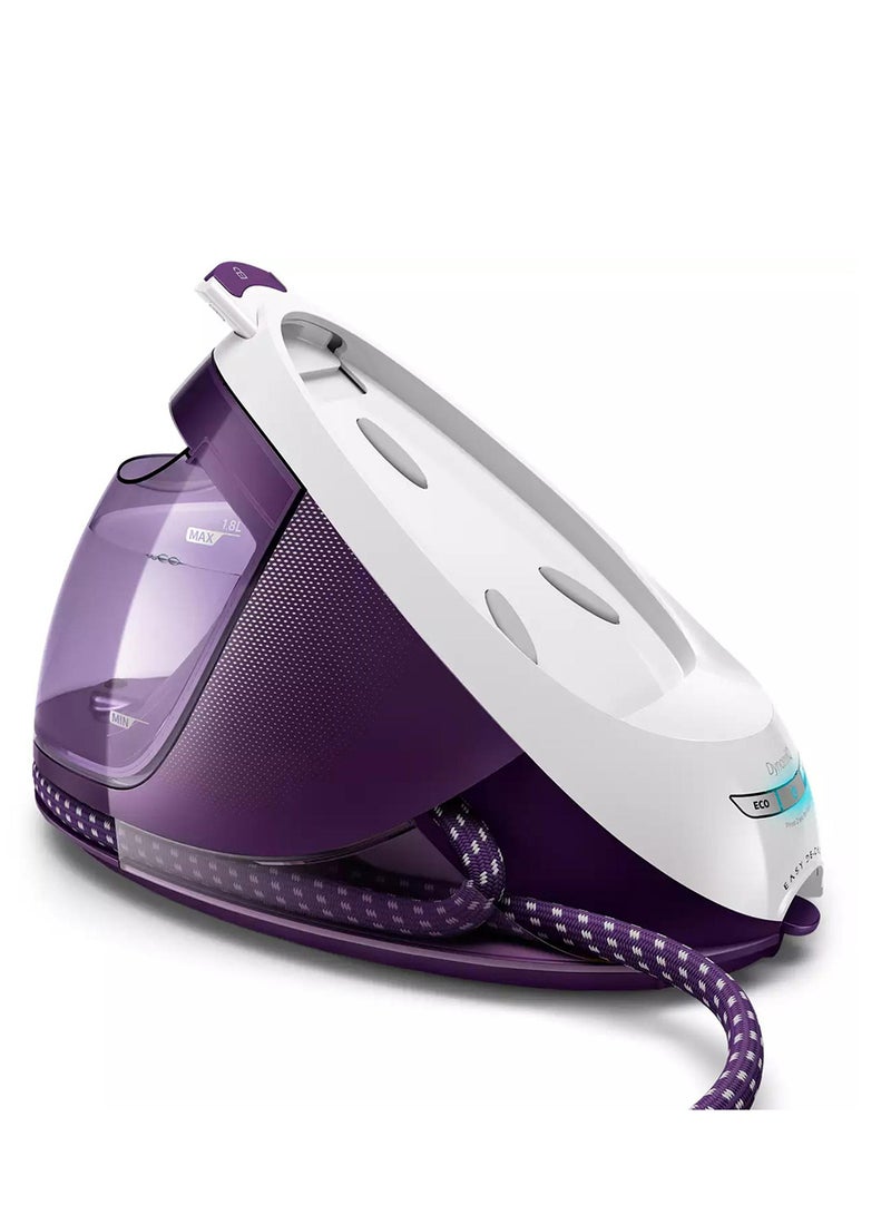 فيليبس Philips 1.8 Litres Steam Generator Iron, 2700 Watts, Color Purple/White Model – GC9660/36 1.8 L 2700 W GC9660 purple - Image 3