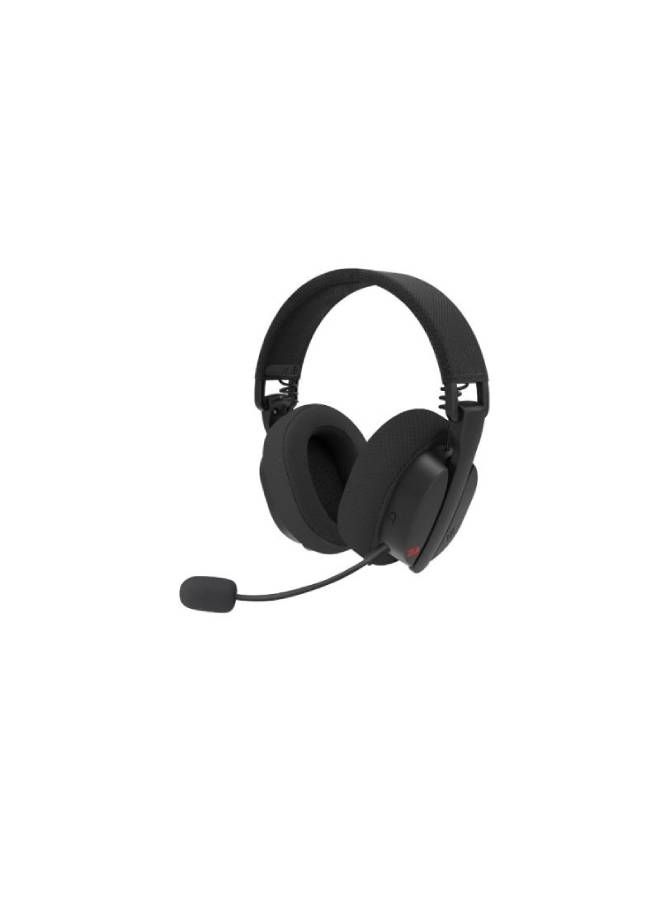 REDRAGON H888 Tri-Mode Gaming Headset with 7.1 Surround Sound, 40mm Drivers, Dual Microphones, Bluetooth 5.3, 2.4GHz Wireless & Wired 3.5mm – Lightweight Design with Long Battery Life , Black - Image 1
