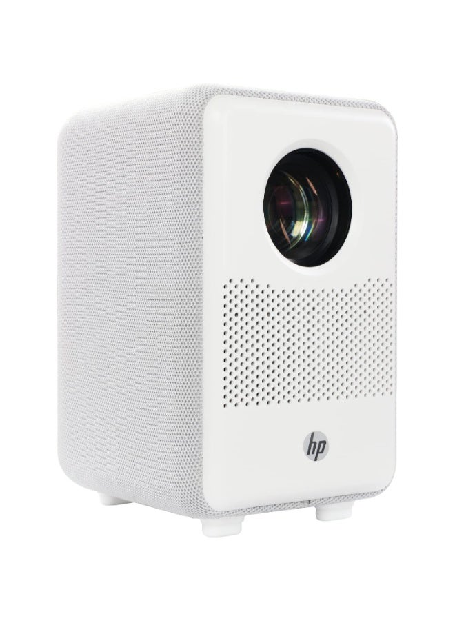 HP CC200 Projector Full HD 1080P 200 Lumens - Built-In Speaker 6W - Lamp Life 20,000 Hours - 80 inch Screen Size CC200 white - Image 2