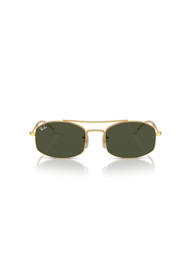 راي بان Full-rimed Irregular Sunglasses 3719, 51, 001, 31 - Image 3