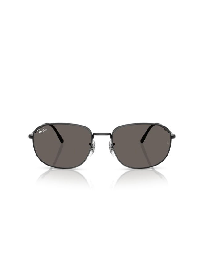 Ray-Ban Full-rimed Oval Sunglasses 3754, 60, 002, B1 - Image 3
