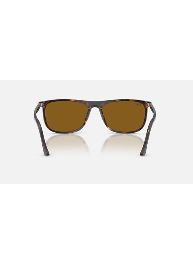 Ray-Ban Full-rimed Rectangular Sunglasses 2216, 58, 902, 33 - Image 2