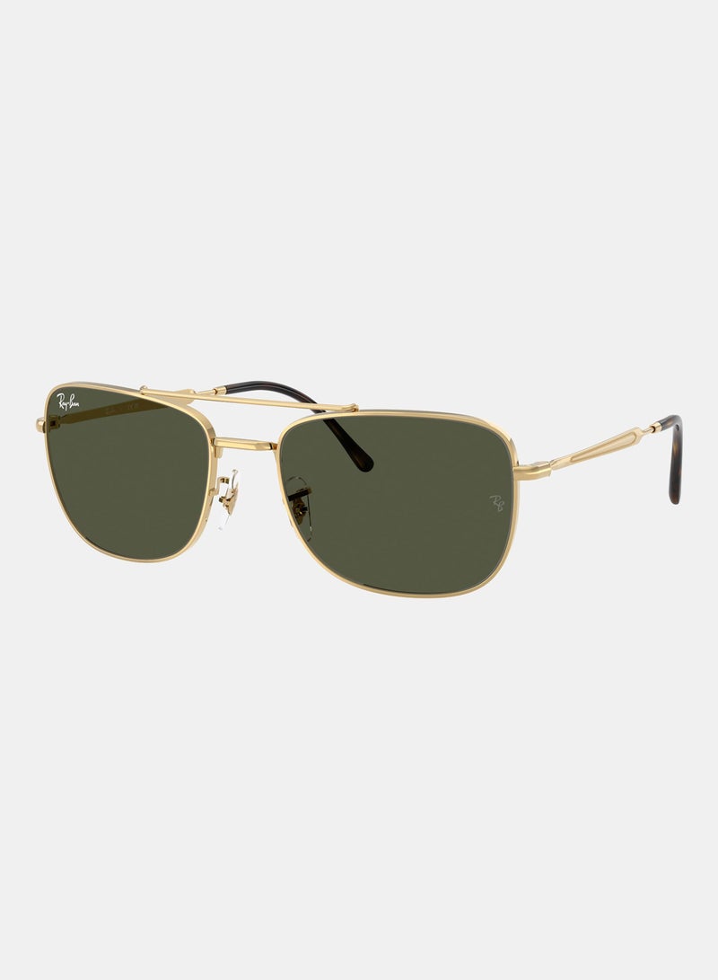 راي بان Full-rimed Square Sunglasses 3755, 59, 001, 31 - Image 2