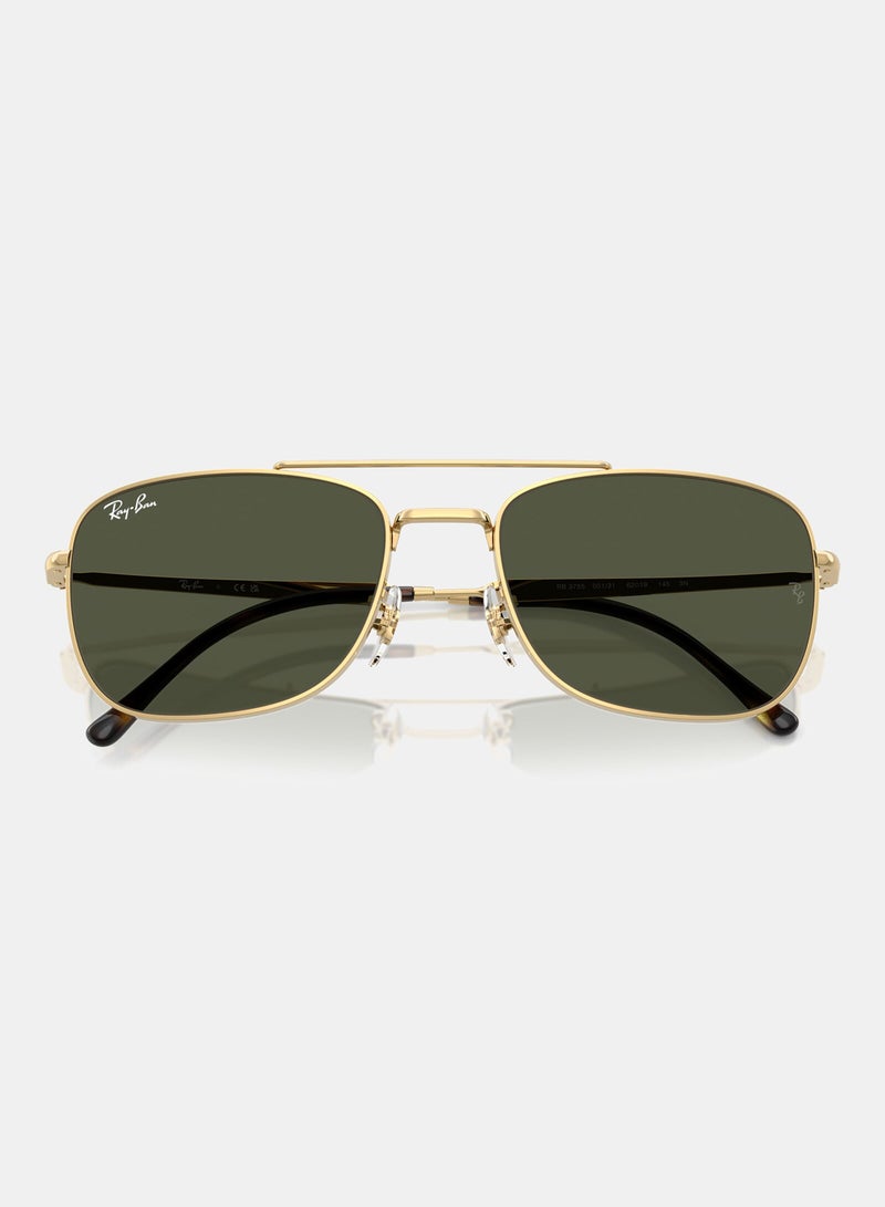 راي بان Full-rimed Square Sunglasses 3755, 59, 001, 31 - Image 5