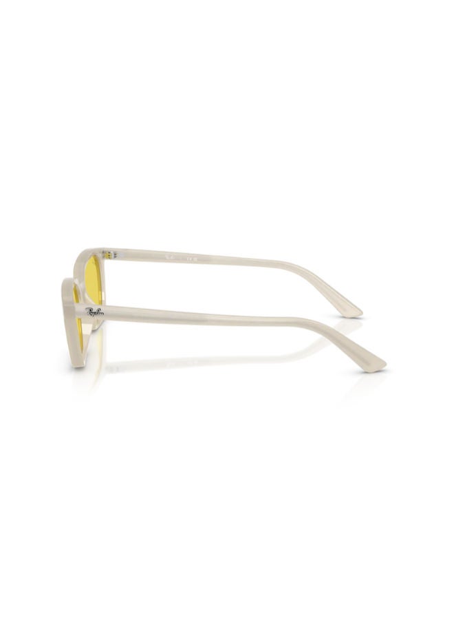 راي بان Full-rimed Rectangular Sunglasses 4456, 50, 6808, 6D - Image 4