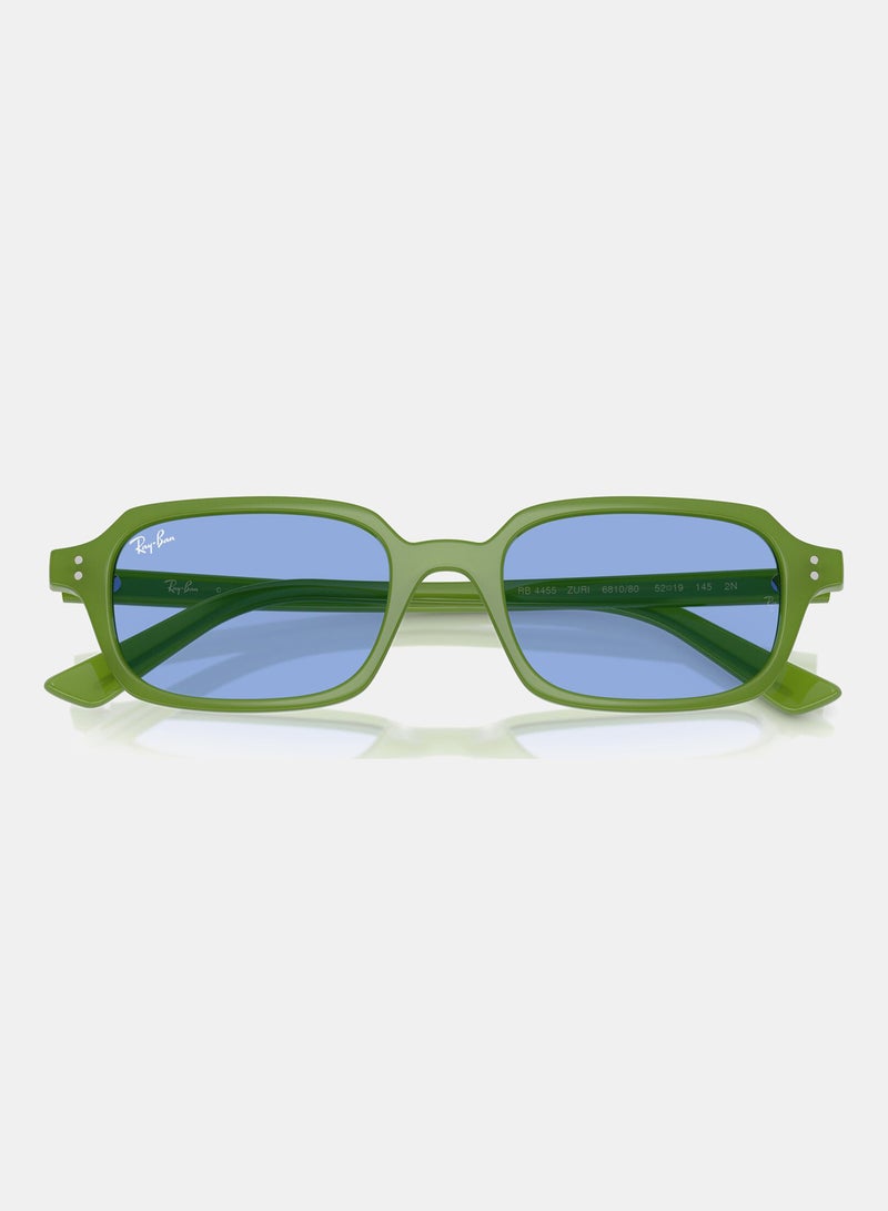 Ray-Ban Full-rimed Rectangular Sunglasses 4455, 52, 6810, 80 - Image 5