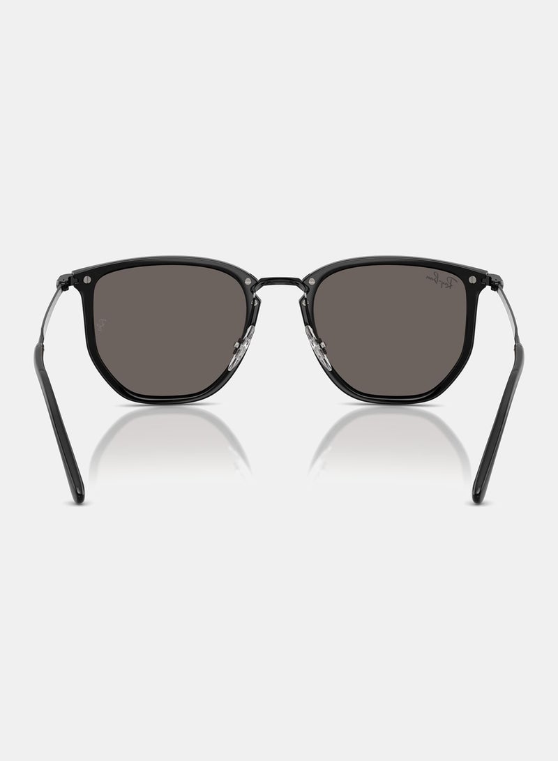 راي بان Full-rimed Hexagon Sunglasses 4451, 50, 601, B1 - Image 4