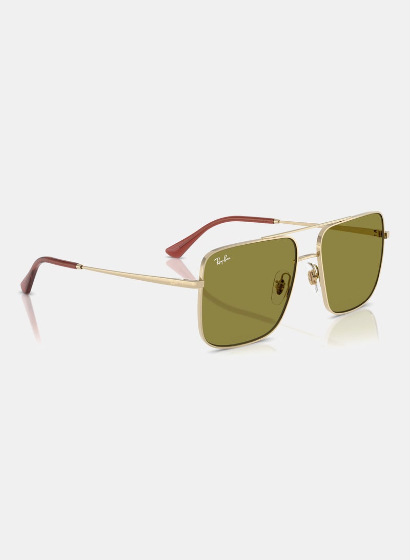 راي بان Full-rimed Square Sunglasses 3758, 56, 9213, 2 - Image 3