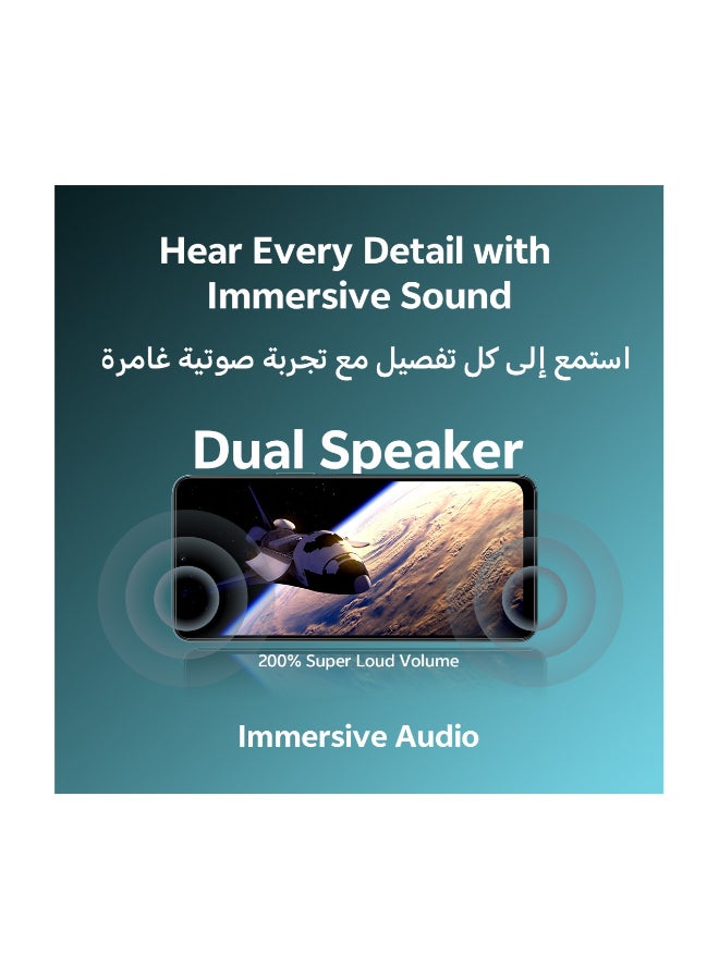 فيفو هاتف Y29C AI 5G ثنائي الشريحة باللون الأخضر 6 جيجابايت RAM 256 جيجابايت مع سماعات حصرية وضمان لمدة 24 شهرًا - النسخة الشرق أوسطية - Image 4