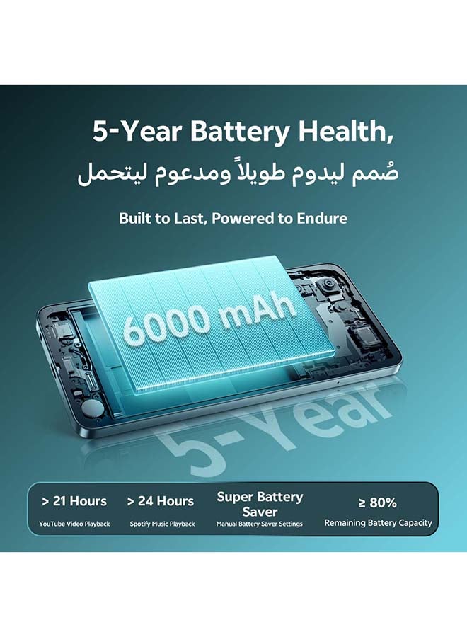 فيفو هاتف Y29C AI 5G ثنائي الشريحة باللون الأخضر 6 جيجابايت RAM 256 جيجابايت مع سماعات حصرية وضمان لمدة 24 شهرًا - النسخة الشرق أوسطية - Image 3