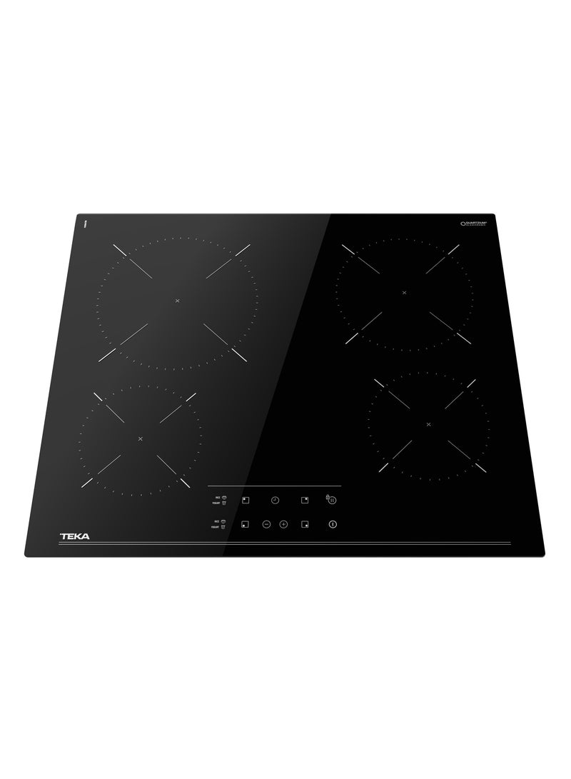 تيكا Built-in 60 cm Vitroceramic Hob with Touch Control, 4 Cooking Zones, Ceramic Glass Surface, Cooking Timer TBC 64010 TTC 112550014 Black - Image 3