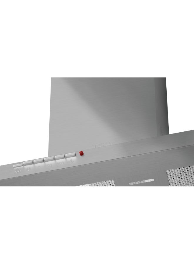 تيكا تكا 60 سم شفاط حائط مع محرك توربيني مزدوج بقوة 105 واط من الفولاذ المقاوم للصدأ - Image 2