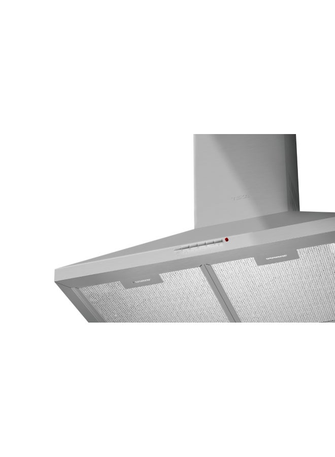 تيكا تكا 60 سم شفاط حائط مع محرك توربيني مزدوج بقوة 105 واط من الفولاذ المقاوم للصدأ - Image 3