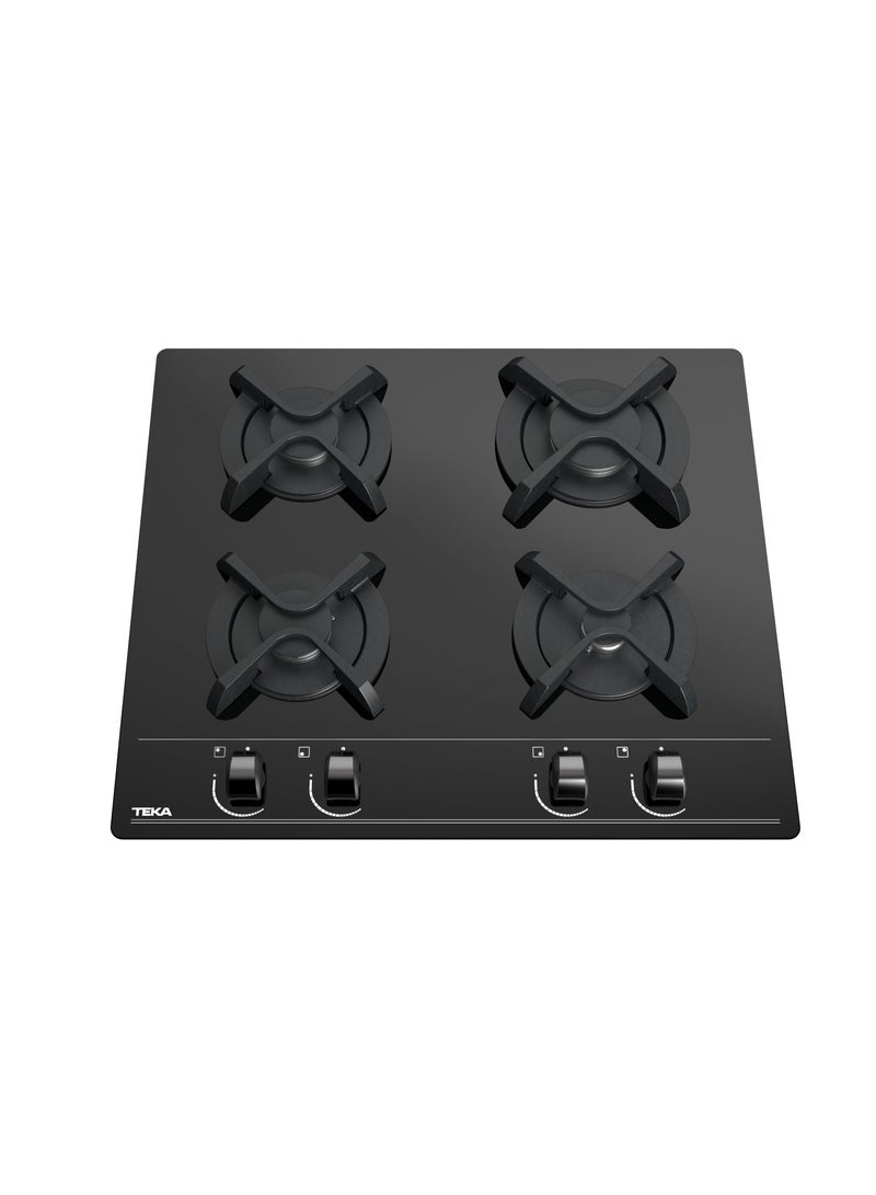 تيكا موقد غاز زجاجي 60 سم مع أزرار أمامية مريحة GBC 64000 - Image 3