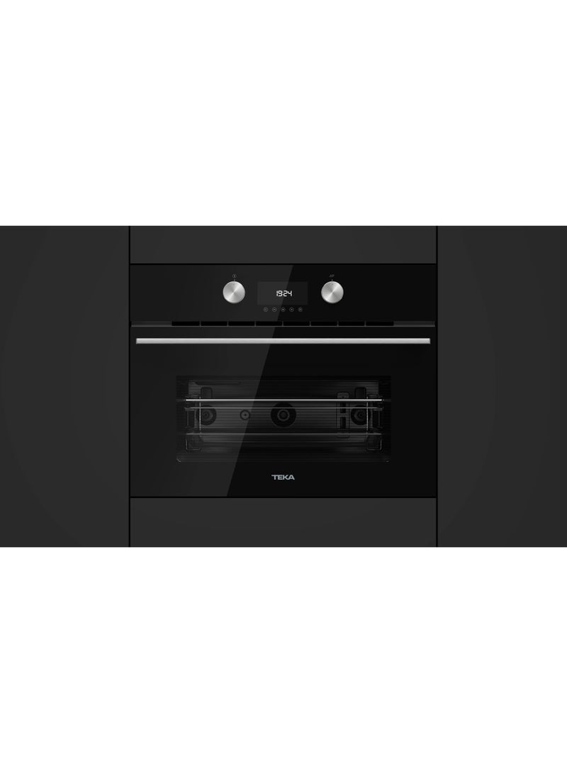 TEKA Compact 45 cm Built-in Microwave with Grill and Touch Control, 3 Cooking Functions, 5 Power Levels, 1000W Microwave Power 45L Capacity MLC 8440 BK 45 L 1400 W 111160003 Black - Image 2