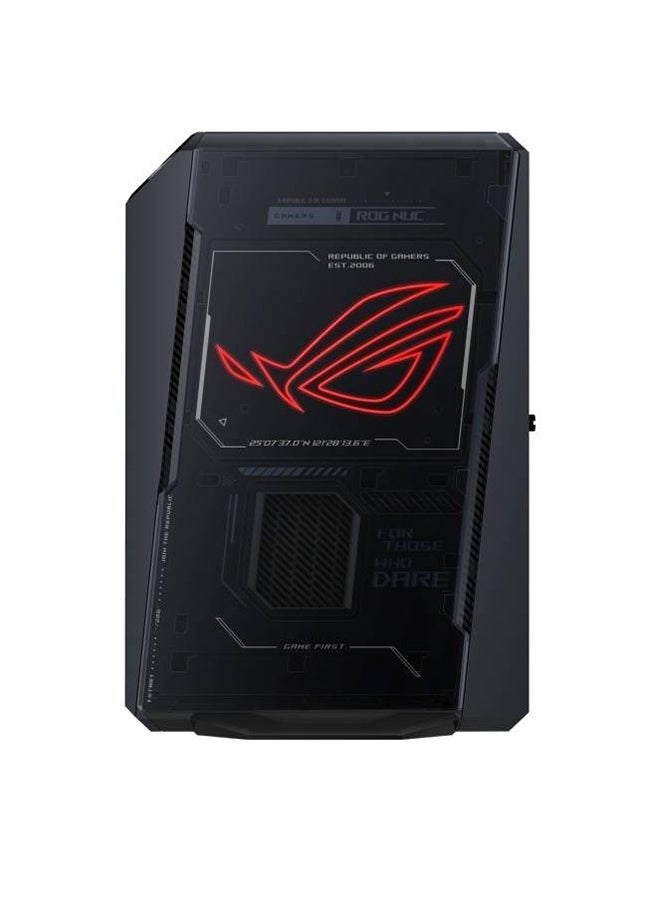 أسوس (Upgraded Version) ROG NUC 2025 Mini Gaming PC RNUC15JNK9X389A3, Intel Core Ultra 9 275HX (24-Core, Up to 5.4GHz), 32GB DDR5 RAM, 1TB NVMe SSD, NVIDIA GeForce RTX 5070 Ti 8GB GDDR7, Wi-Fi 7, Bluetooth 5.4, Thunderbolt 4, HDMI 2.1, DisplayPort 1.4a, Windows 11 Home, Compact 3L Design | 90AS00I1-M000D0 Black Black - Image 2