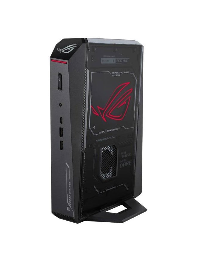 أسوس (Upgraded Version) ROG NUC 2025 Mini Gaming PC RNUC15JNK9X389A3, Intel Core Ultra 9 275HX (24-Core, Up to 5.4GHz), 32GB DDR5 RAM, 1TB NVMe SSD, NVIDIA GeForce RTX 5070 Ti 8GB GDDR7, Wi-Fi 7, Bluetooth 5.4, Thunderbolt 4, HDMI 2.1, DisplayPort 1.4a, Windows 11 Home, Compact 3L Design | 90AS00I1-M000D0 Black Black - Image 1