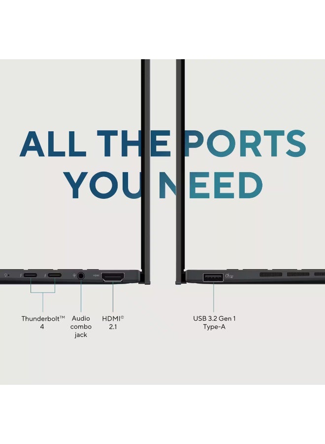 ASUS (Upgraded Version) ZenBook 14 OLED Laptop With 14-Inch WUXGA Touchscreen Display, Core Ultra 7 255H Series 2 Processor/16GB RAM/512GB SSD/Intel Arc Graphics/Windows 11 Home English Jasper Gray - Image 5