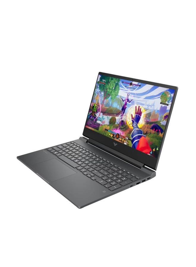 HP (Upgraded Version) Victus 15-fa2093dx Gaming Laptop With 15.6-Inch FHD IPS 144Hz Display, Core i7-13620H Processor/16GB RAM/1TB SSD/8GB GeForce RTX 5060 Graphics Card/Windows 11 Home English Mica Silver English Mica Silver - Image 2