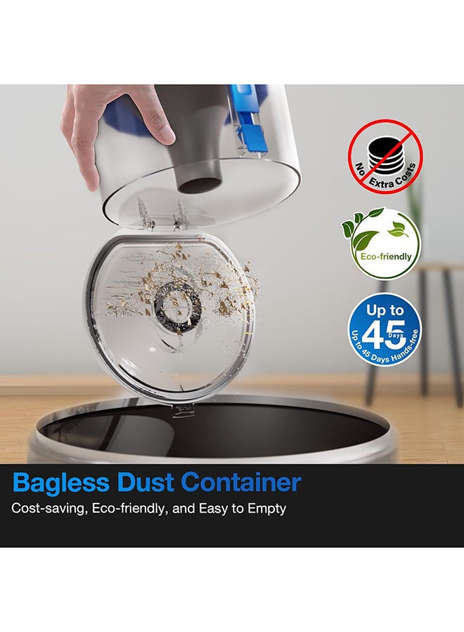 ecovacs Deebot N20e Plus Robot Vacuum and Mop,with Bagless Self Emptying Station,10000Pa Powerful Suction,Anti-Tangle Technology,45-Day Capacity,300 Minutes Runtime,Perfect for Pet Hair 1000 W YDLX11-3-Plus Black - Image 4