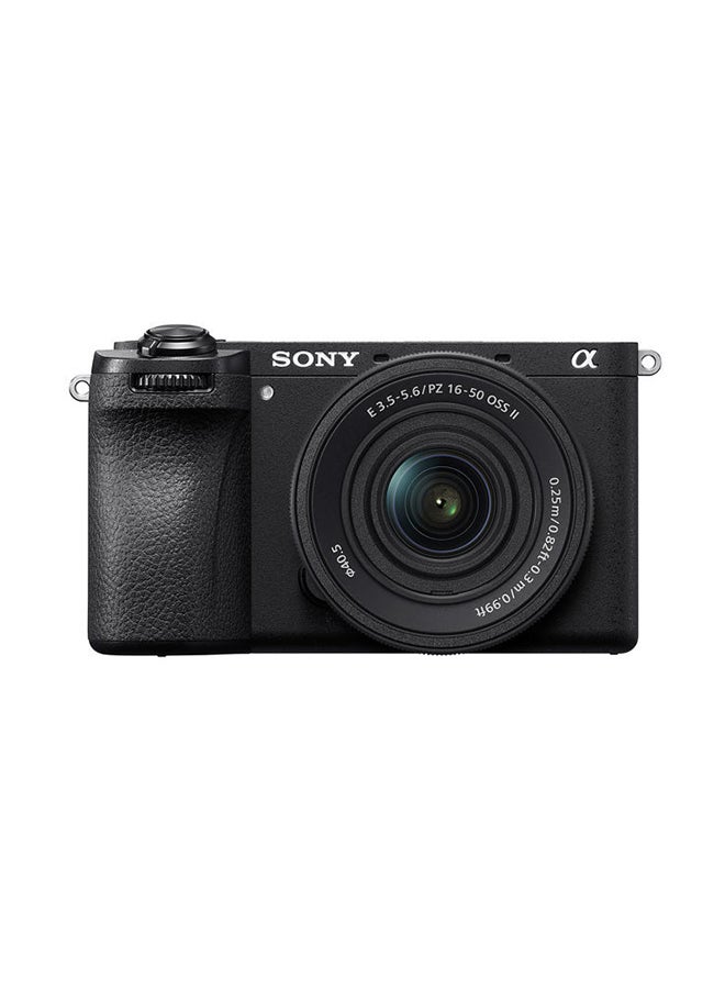 سوني Alpha A6700 Mirrorless Camera with 16-50mm Power Zoom Lens II (ILCE-6700K) – 26MP APS-C, 4K 120p Video, Real-Time AF, In-Body Stabilization, Compact Travel Kit – Black - Image 1