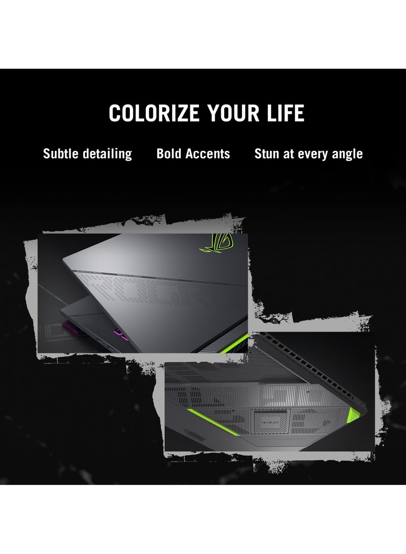 أسوس (Upgraded Version) ROG Strix G16 Gaming Laptop With 16-Inch Full HD Display,Core i9-14900HX Processor/32GB RAM/1TB SSD/GeForce RTX 4060 Graphics/Windows 11 Home English Eclipse Gray English Eclipse Gray - Image 5