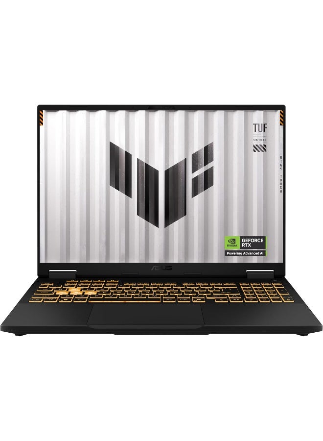 أسوس (Upgraded Version) TUF F16 Gaming Laptop With 16-Inch WUXGA Display,Core i7-14650HX Processor/16GB RAM/1TB SSD/NVIDIA GeForce RTX 5060 Graphics/Windows 11 Home English Jaeger Gray English Jaeger Gray - Image 1