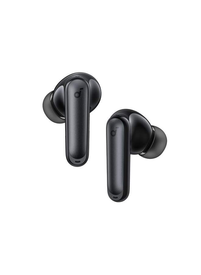 Soundcore P41i by Anker Adaptive Noise Cancelling Earbuds with Portable Phone Charger (Built-in USB-C Cable), 192-h Playtime, Immersive Sound, 6-Mic AI Calls, IPX5 Wireless Earbuds, Bluetooth 5.3 black - Image 2