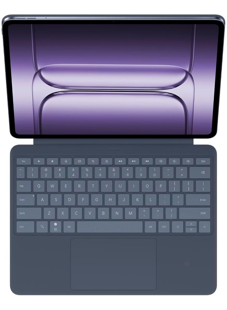 OnePlus Pad 3 Smart Keyboard, Ultra-Slim Magnetic Design, Full-Size Layout with Large Touchpad, Seamless Pairing, Multi-Gesture Support, Long Battery Life, Designed Pad 3 - Blue - Image 4