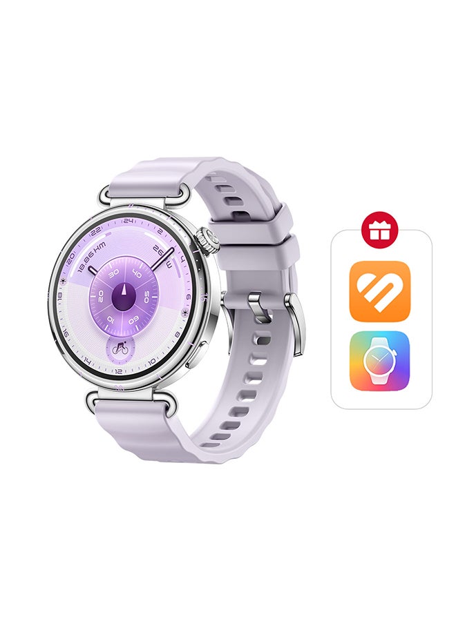 HUAWEI WATCH GT 6 41mm Smart Watch, 1.47'' Display, up to 14 days battery life,  Compatible with iOS & Android, Health Monitor, 100+ Sports Modes, Purple with Free Extra App Benefits Purple - Image 1