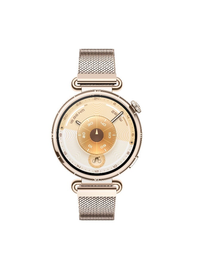 هواوي ساعة ذكية WATCH GT 6 بحجم 41 مم، شاشة 1.47 بوصة، عمر بطارية يصل إلى 14 يومًا، متوافقة مع iOS و Android، مراقب صحي، أكثر من 100 وضع رياضي، ذهبية مع مزايا تطبيق إضافية مجانية - Image 2