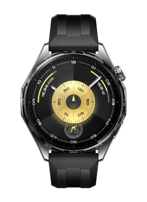 هواوي ساعة ذكية WATCH GT 6 بحجم 46 مم، شاشة 1.47 بوصة، عمر بطارية يصل إلى 21 يومًا، متوافقة مع iOS و Android، مراقب صحي، أكثر من 100 وضع رياضي، باللون الأسود مع مزايا تطبيق إضافي مجانية - Image 2