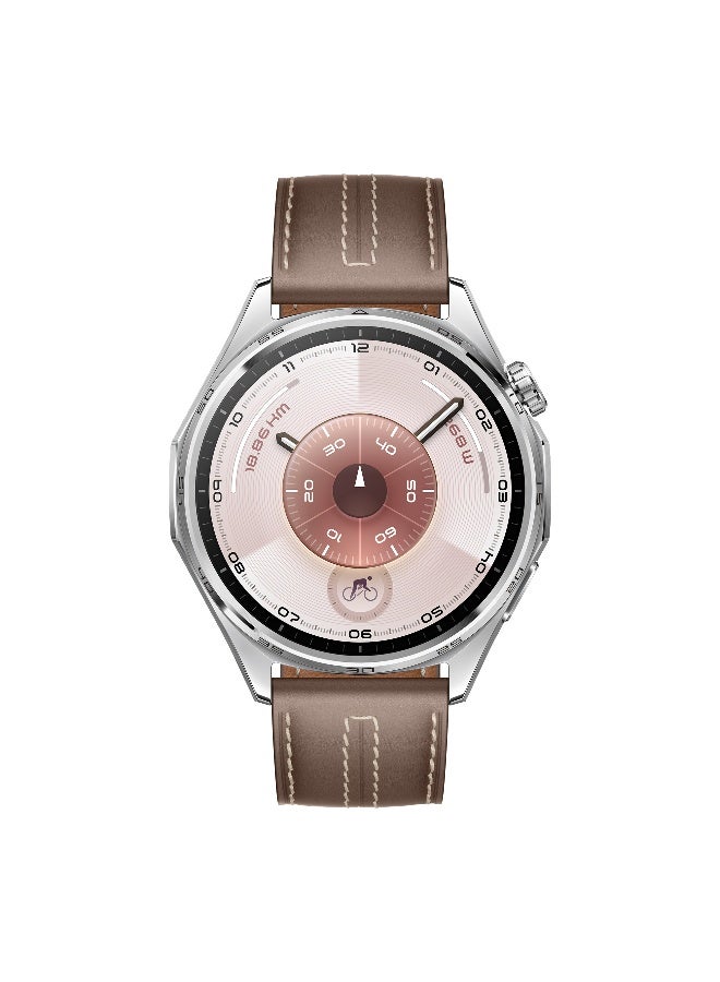 HUAWEI WATCH GT 6 46mm Smart Watch, 1.47'' Display, up to 21 days battery life,  Compatible with iOS & Android, Health Monitor, 100+ Sports Modes, Grey with Free Extra App Benefits Grey - Image 2